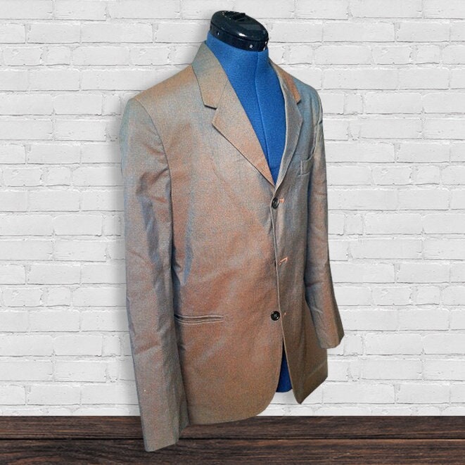 Vintage 1970s Two Tone Tonic Jacket | Skinhead Jacket