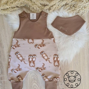 Romper with scarf “Otterliebe”