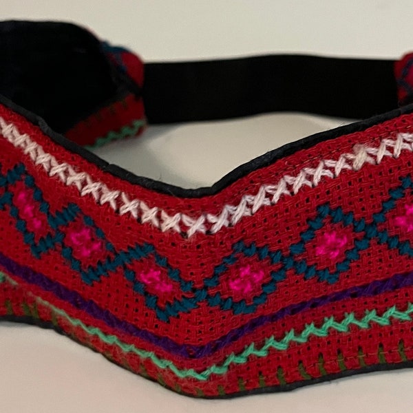 Shipibo headband, handmade, standard size, made in Peru