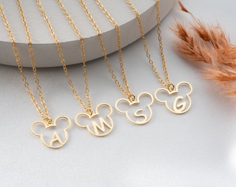 Gold initial Necklace -  Custom Name Necklace -Personalized Gifts -Christmas Gifts -Mothers Day Gifts -Gifts for Her -Gifts for Kids