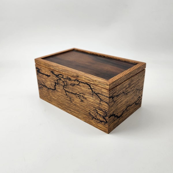 Wood Burned Box - Etsy
