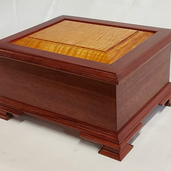 Mahogany Jewelry Box Etsy
