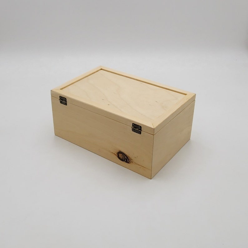 Pine Keepsake Box, Memory Box Small Size,multiuse Box, Storage Box