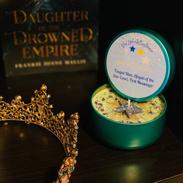 Mercurial- Officially Licensed Daughter of the Drowned Empire- Beeswax/Soy Blend