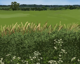 North Yorkshire Art Print