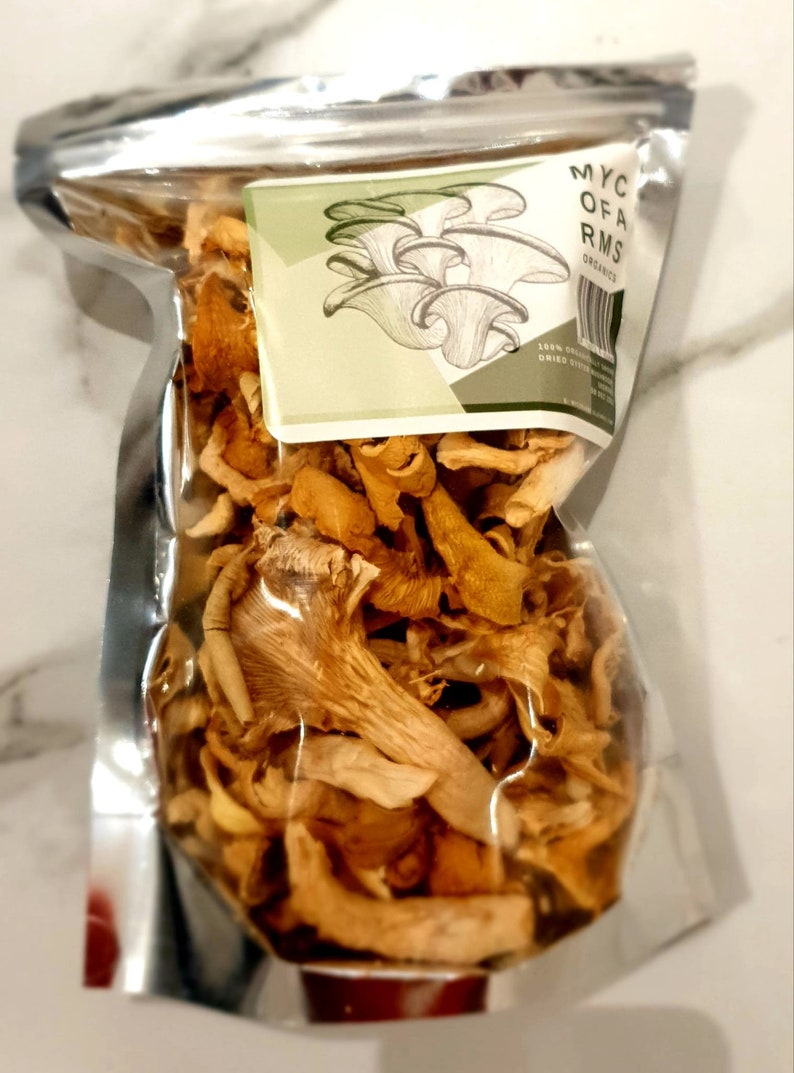 Dried Oyster Mushrooms 3 Packs Etsy UK