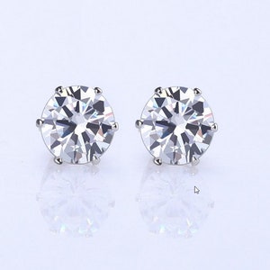 6 Pairs Fashion Mosaic White Black Earrings Sets Small Stud Earring For Women Men Simple Ear Jewelry
