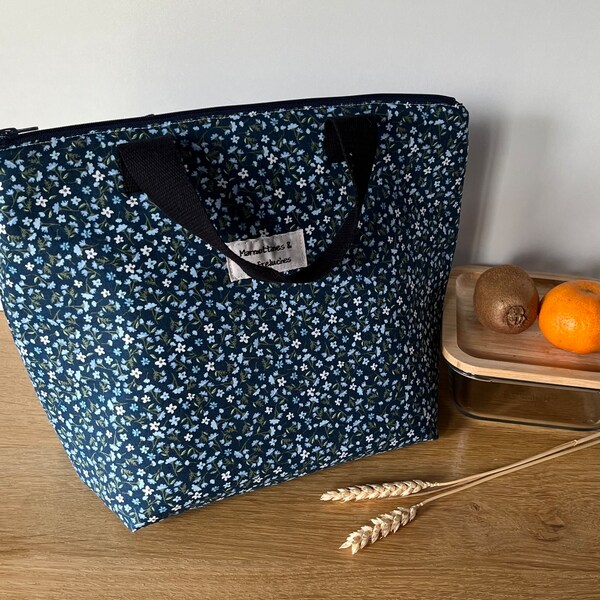 Lunch bag/Sac isotherme fait main