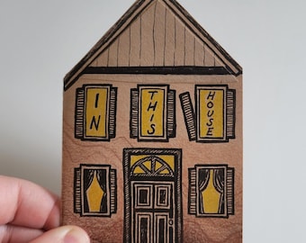 In questa casa (una mini-rivista stampabile infestata)