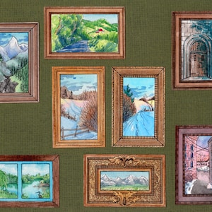 Original Mini Gallery Paintings