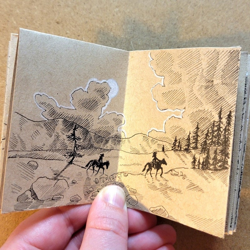 Printable Mini Zines Etsy Printable Mini Zines Etsy