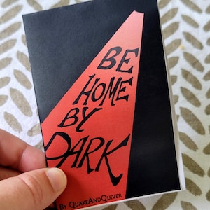 Estar en casa al anochecer (mini-revista imprimible)