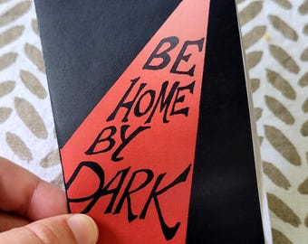 Estar en casa al anochecer (mini-revista imprimible)