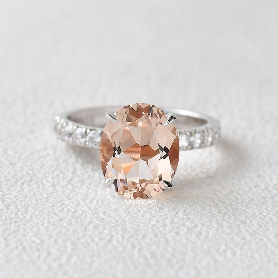 LADIES RING 3.00CT ROUND/DARK BROWN/OVAL SAPPHIRE DIAMOND 14K ROSE GOLD (CENTER STONE OVAL SAPPHIRE DIAMOND 2.00CT) LADIES RING 3.00CT ROUND/DARK BROWN/OVAL SAPPHIRE DIAMOND 14K ROSE GOLD (CENTER STONE OVAL SAPPHIRE DIAMOND 2.00CT)