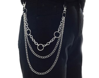 Mini Bear Belt Waist Chain Alloy Bead Pant Chain Girl Hook Keychain JewelryGift、 Mini Bear Belt Waist Chain Alloy Bead Pant Chain Girl Hook Keychain JewelryGift、
