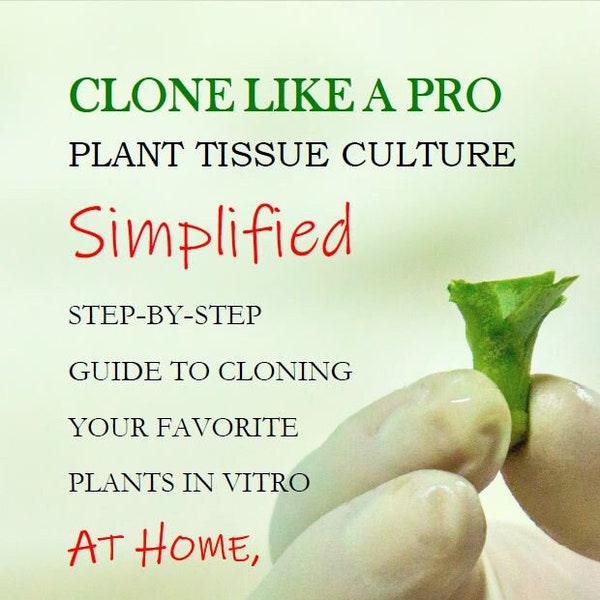 Klonen wie ein Profi - Pflanzengewebekultur vereinfacht - Schritt-für-Schritt-Anleitung zum In-vitro-Klonen Ihrer Lieblingspflanzen - Dritte Ausgabe