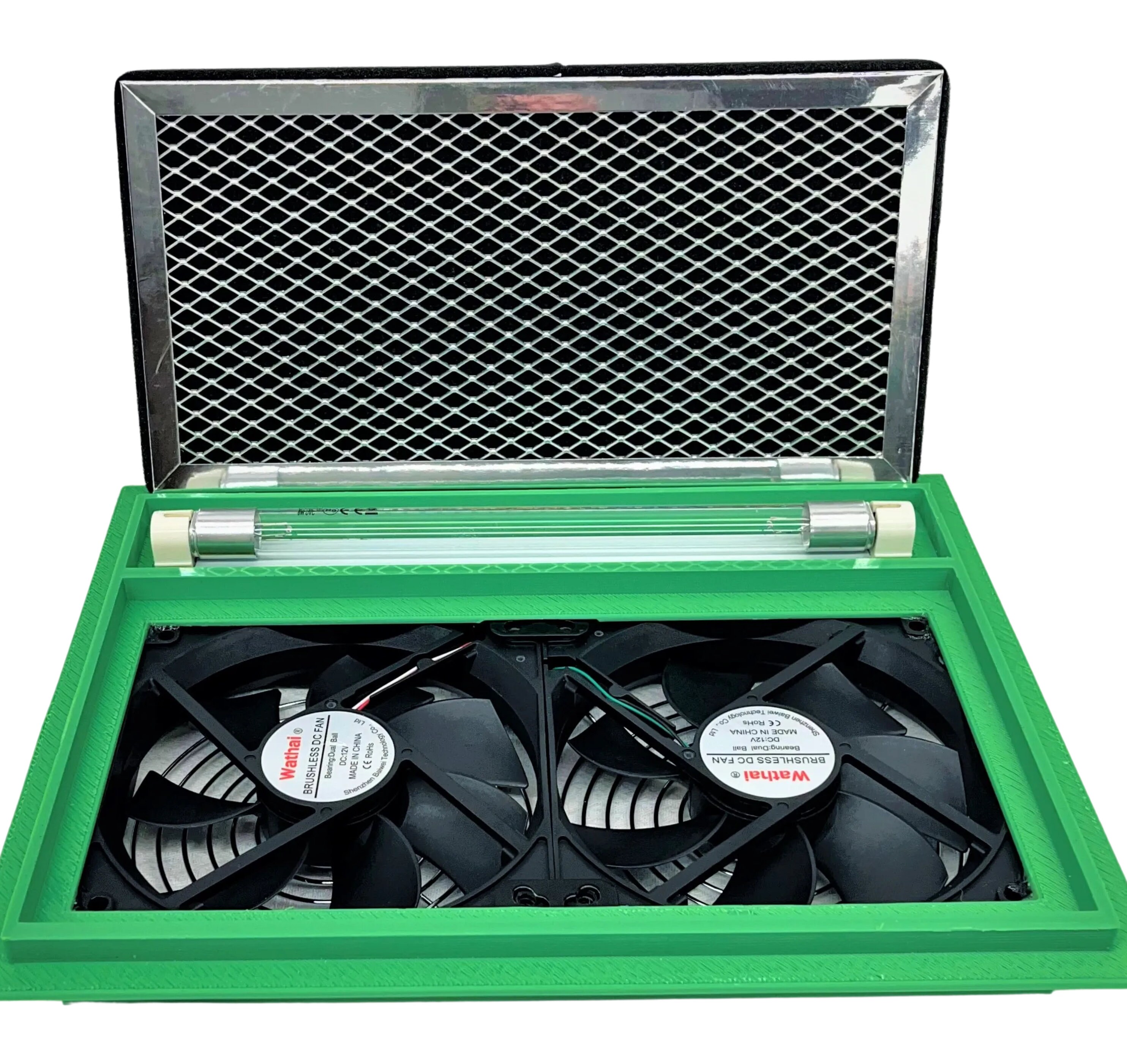 DIY Laminar Flow Hood With UV Sterilization Light, Sterile Work Area