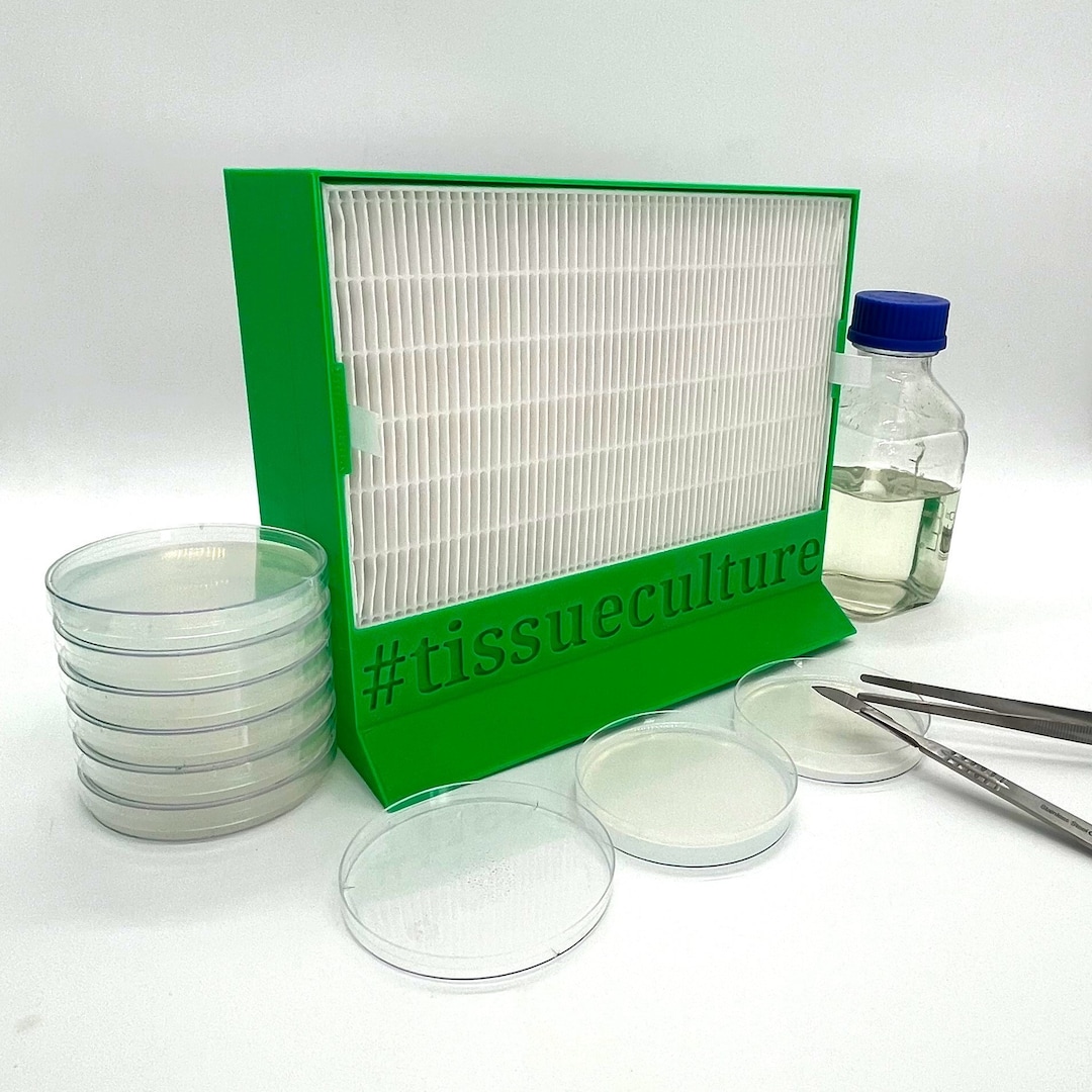 Tissue Culture Laminar Flow Hood 11x 9 Dual Fans, HEPA Filter for