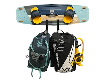 Wall Mount for Kiteboards and Kites digital file - Organize your adventures!