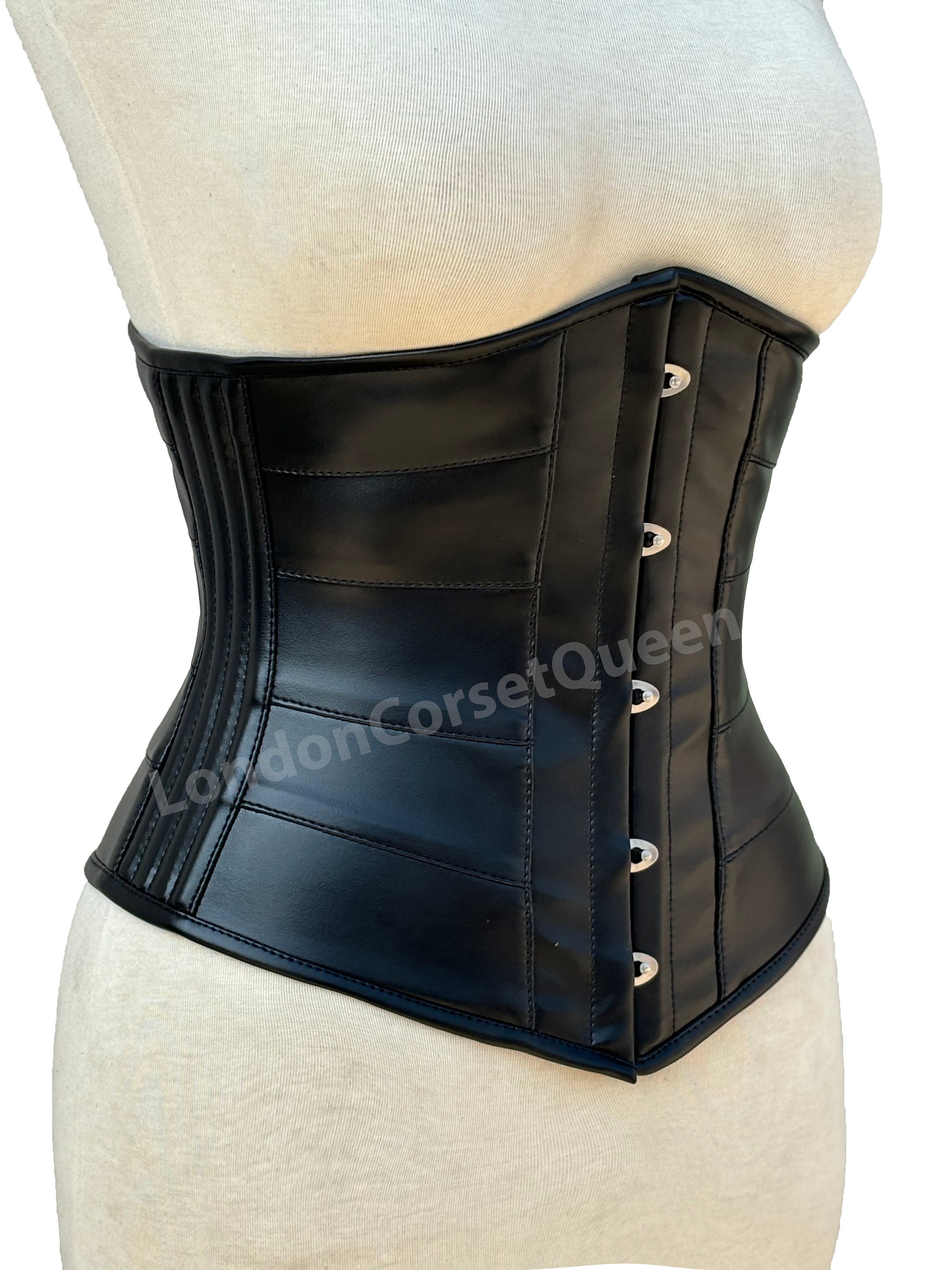 Serre-taille Faux Cuir Effet Croco - Taille XL, Laçage Dos, Neuf Avec étiquettes, Fabriqué En France