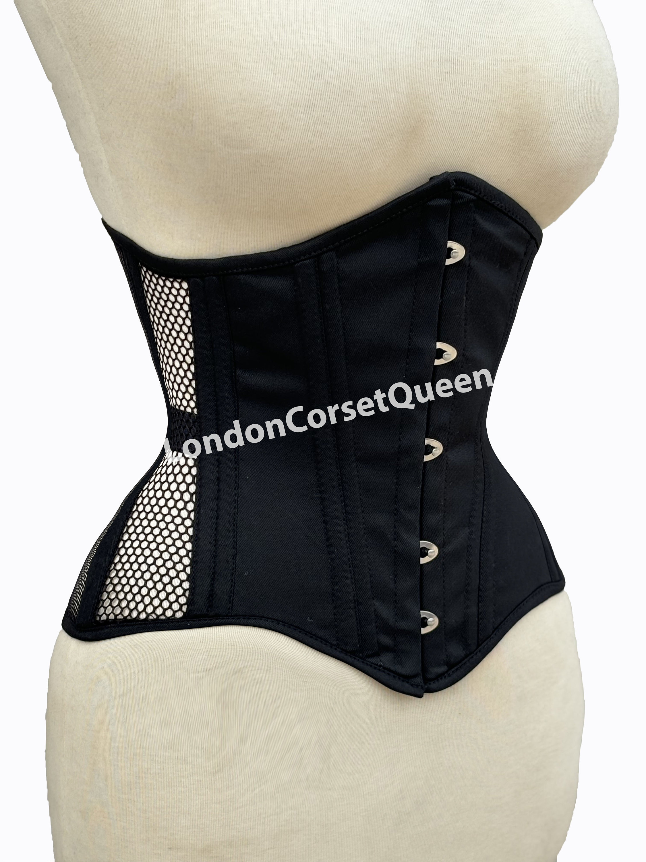 lockable corset belt