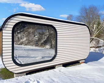 TinyHous maison modulable mobil-home camping maison chalets 16.5m2