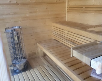 Maison de sauna cabane de sauna extérieur modèle Horizont House M3