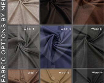 Menista Men Handmade Premium Black Wool Mens Long Trench Coat for Men  Winter, Business' Professional Casual Wear Gift For Him