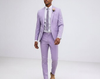 Costume 2 Pièces Homme Blanc - Veste Cranée Et Pantalon - Taille M (71cm De Tour De Taille) - Neuf Sans étiquettes