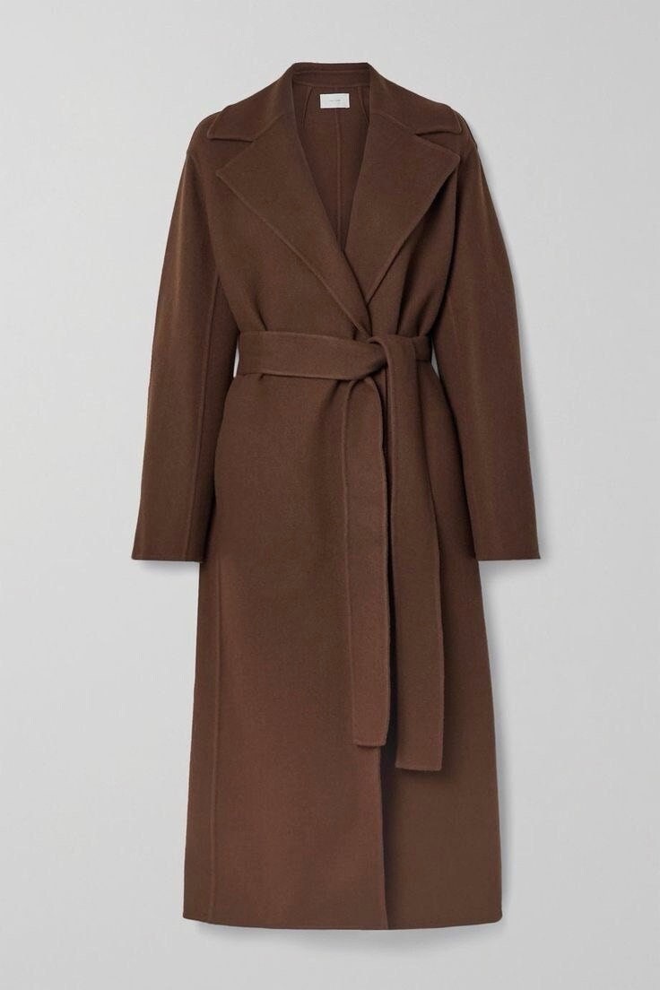 ADER Robe wool trench coat BROWN A1