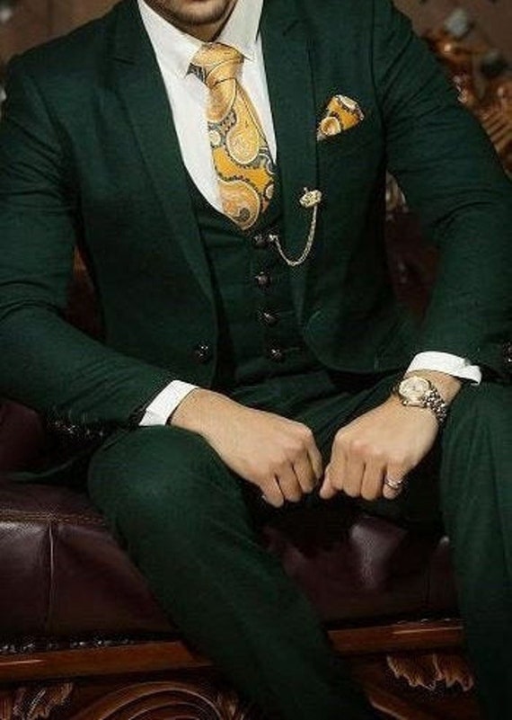 Men Dark Green Jodhpuri Suit, Japanese at Rs 5999 in New Delhi | ID:  27096143373