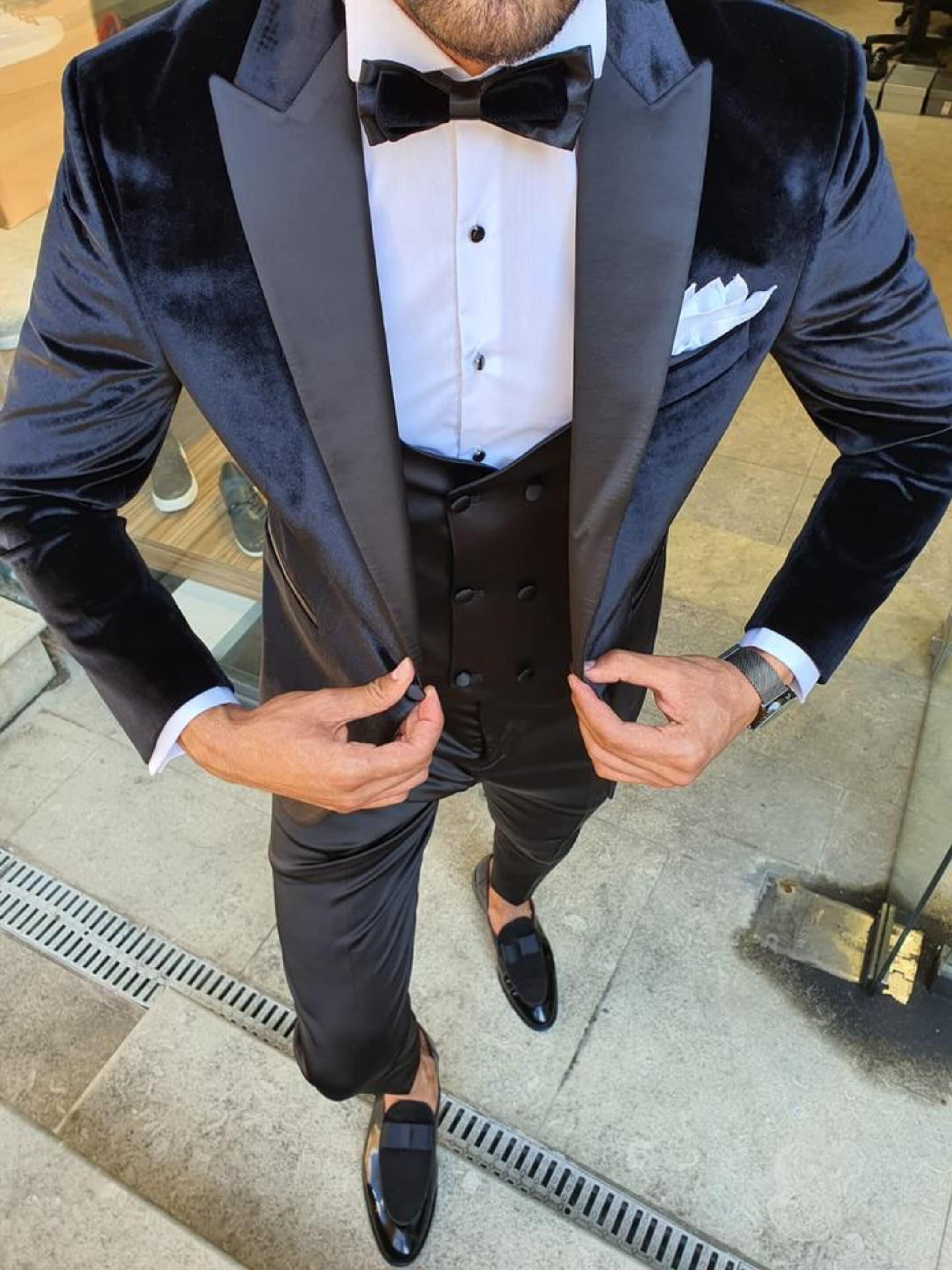 Black velvet tuxedo jacket clearance