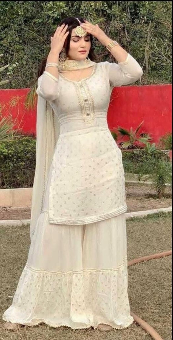 sharara kurti