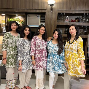 Indian Designer Wear Kurtis With Jeans Etsy