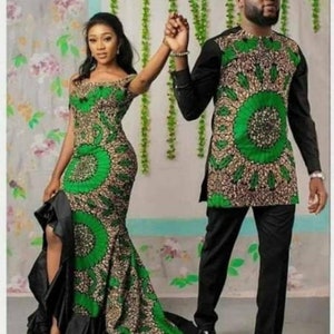 Couples African Outfit -  Ireland