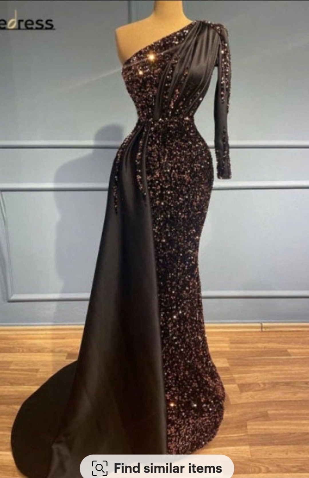 Black Sequence Dress,prom Dress,women Clothing,prom Gown,sequence Dress