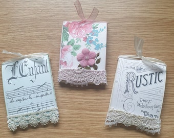 Handmade Mini Junk Journal: Matchbook Style Memory Book