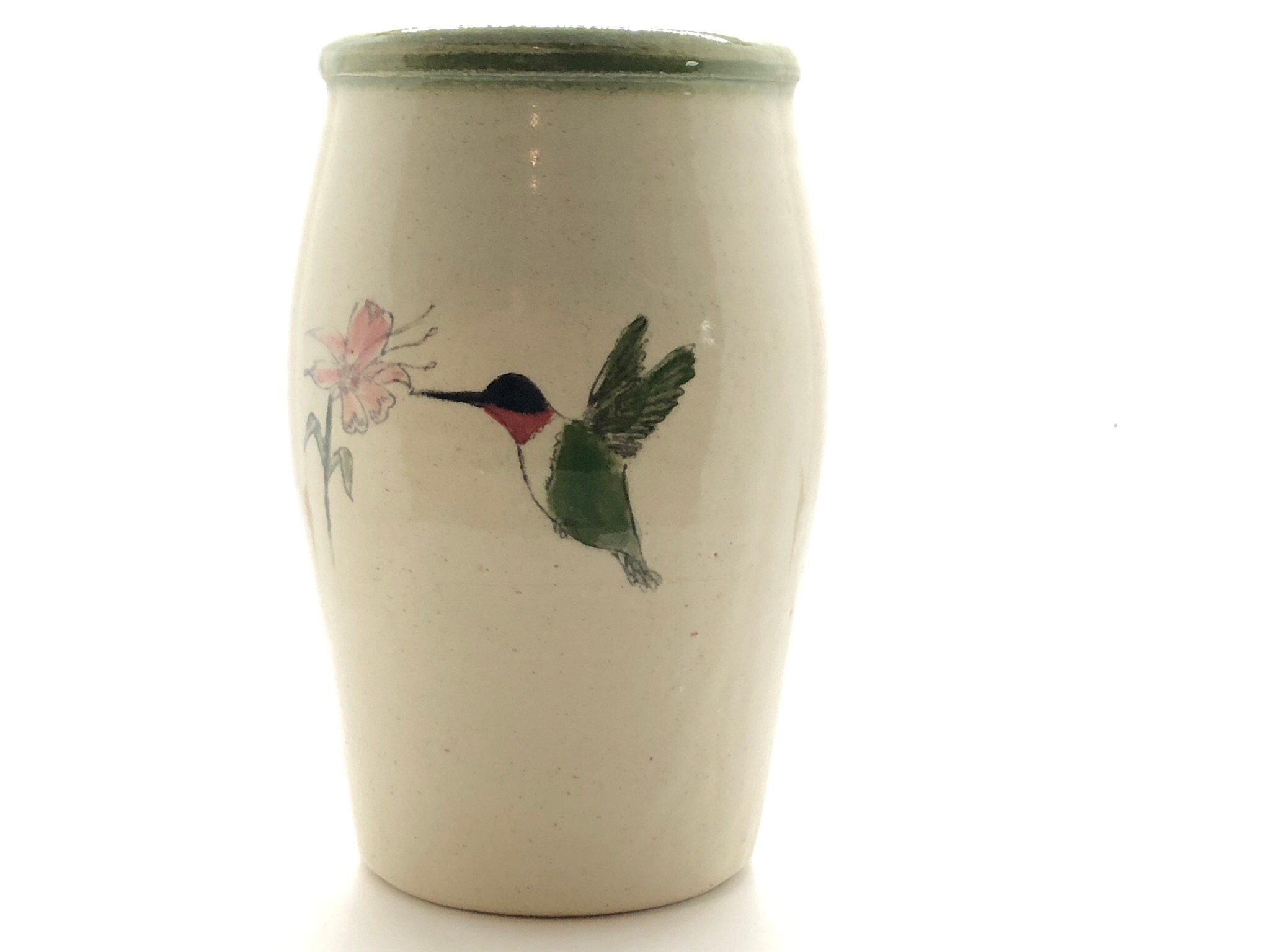 Handmade Hummingbird Syrup Pitcher Etsy