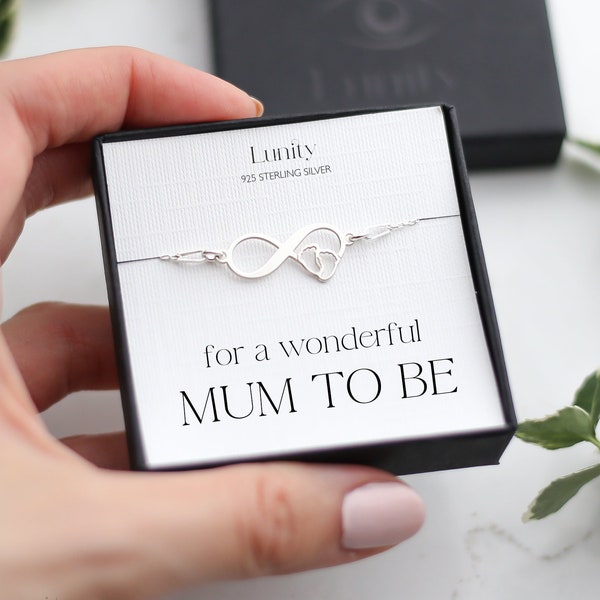 Mum To Be Bracelet Gift, New Mum Gift, New Mom Jewellery, Baby Feet Bracelet In Sterling Silver, New Pregnancy Gift, Baby Shower Gifts