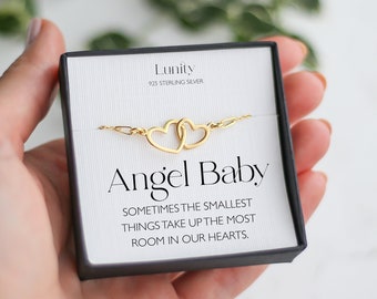 Miscarriage Gift, Baby Loss Bracelet Gift, Memorial Jewelry, Angel Baby, Miscarriage Bracelet, 925 Sterling Silver