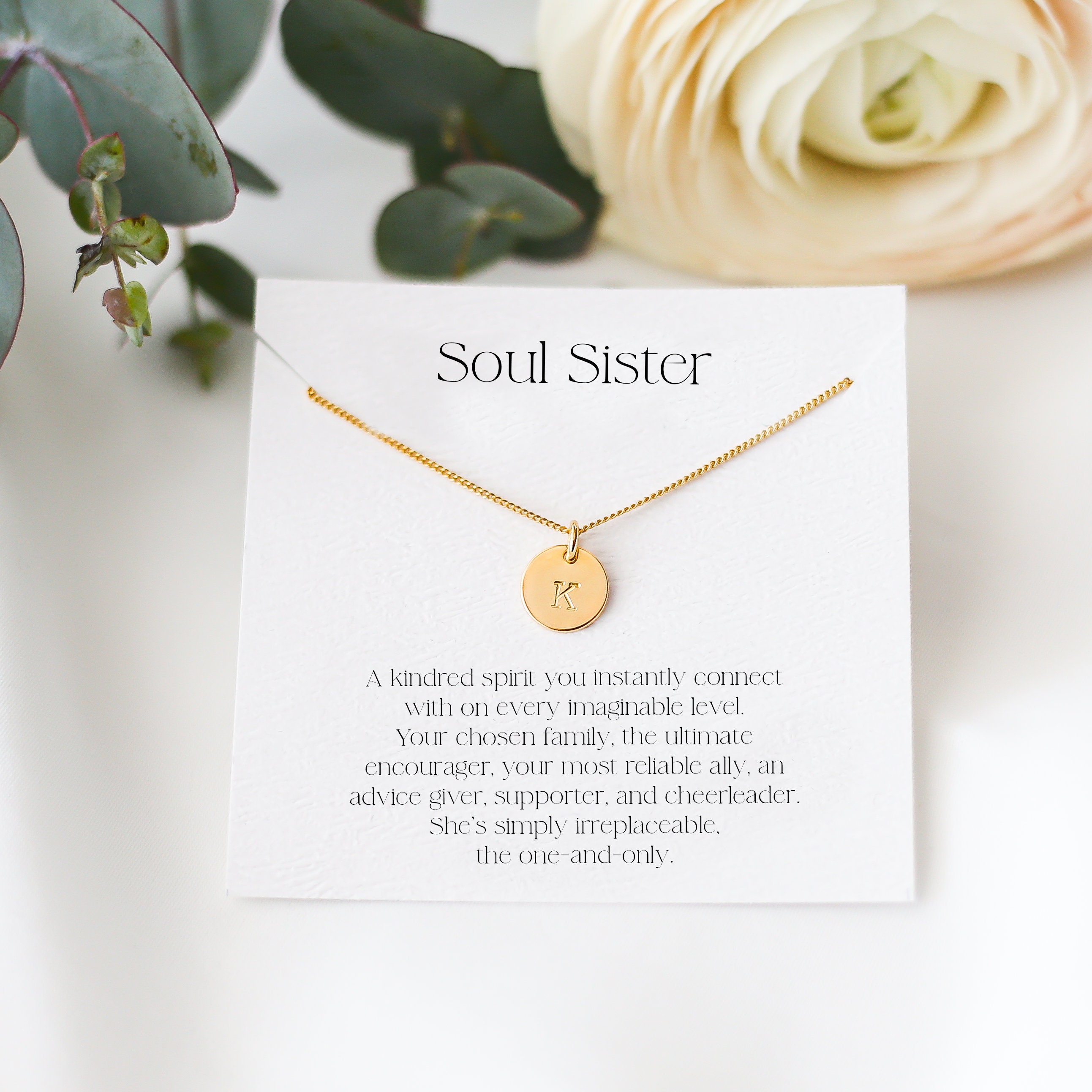 9ct gold sister necklace sale