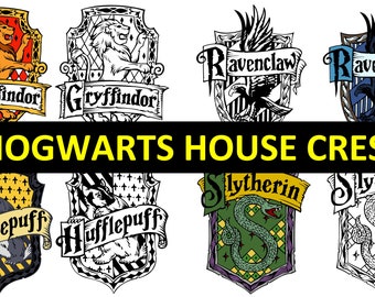 harry potter house etsy