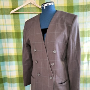 Vintage women&#39;s Sportscraft wool blazer jacket coat. Size 12.