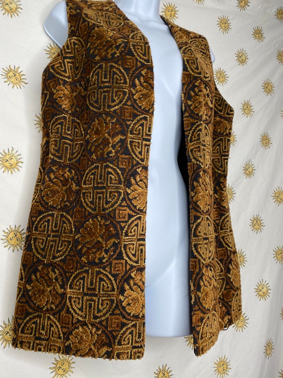 1960s Aladdin tapestry vest