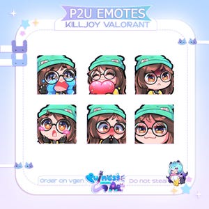 Spielverderber - 6 VALORANT P2U Emotes