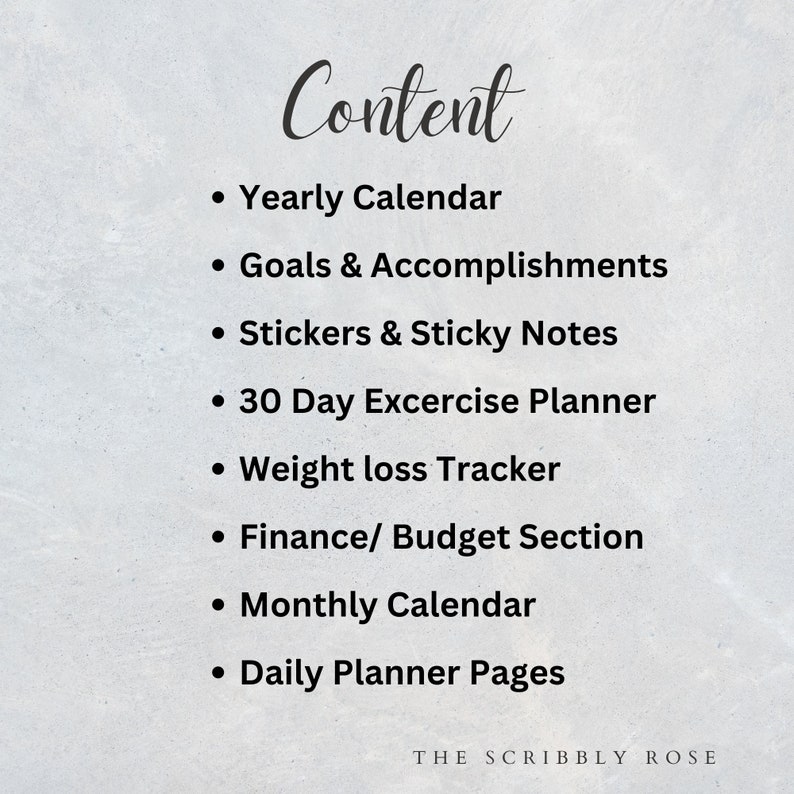 Editable 2023 Keynote Digital Planner All in One Planner Etsy