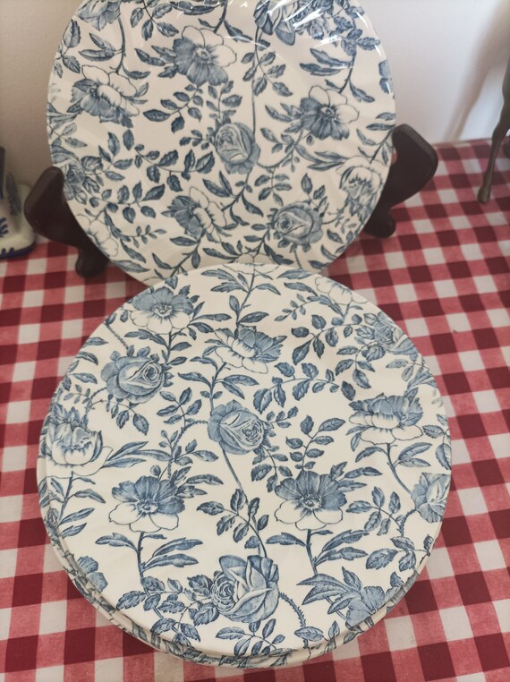 Churchill plates clearance white