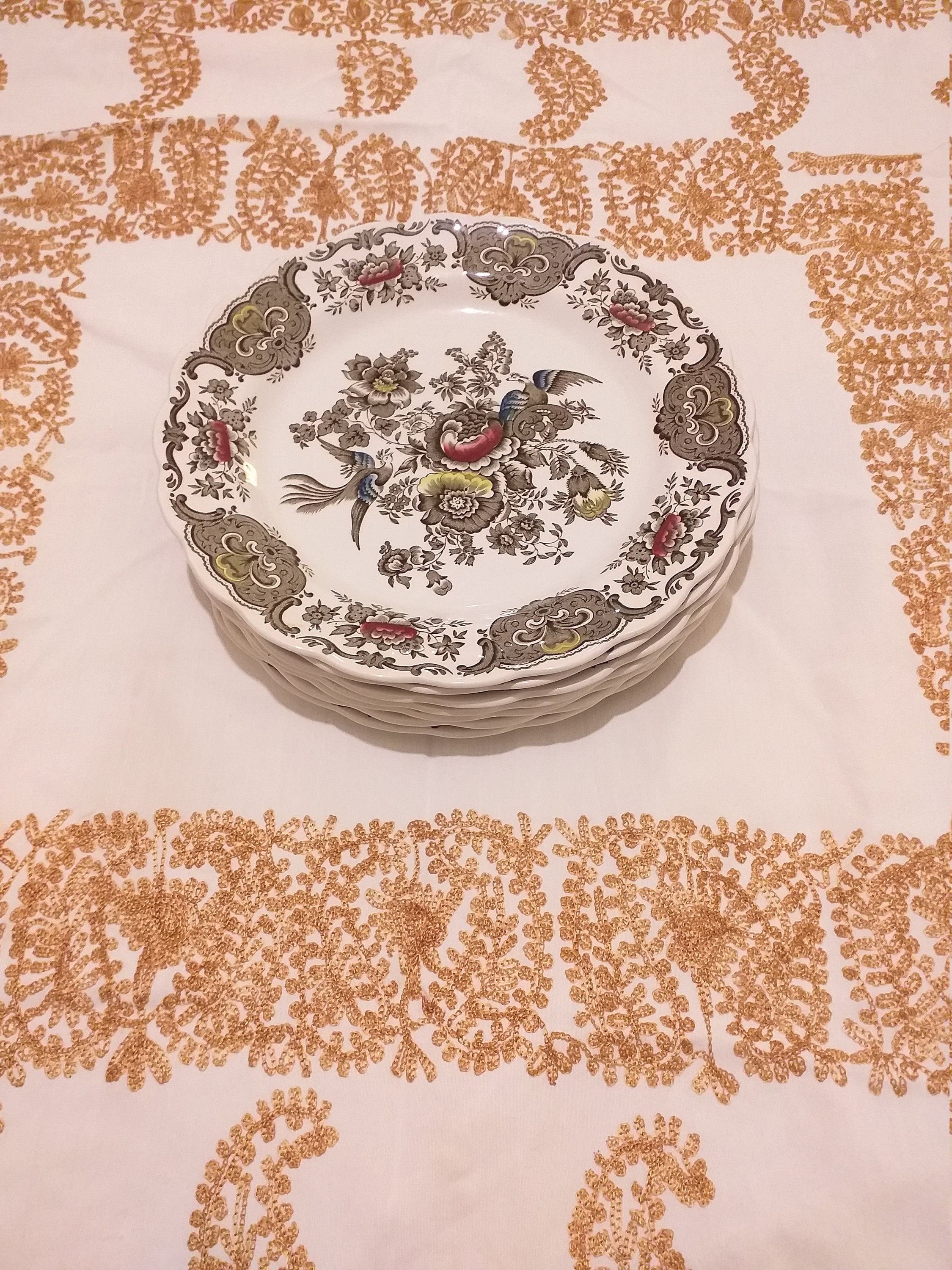 Ridgway Staffordshire Windsor Vintage Dinner 1 Plate /English Transferware/ Ridgway 25cm/1960S ~ Eng