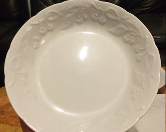 8 3/4" 1405C DESHOULIERES SNOWFLAKE SALAD PLATE 8 3/4" 1405C DESHOULIERES SNOWFLAKE SALAD PLATE