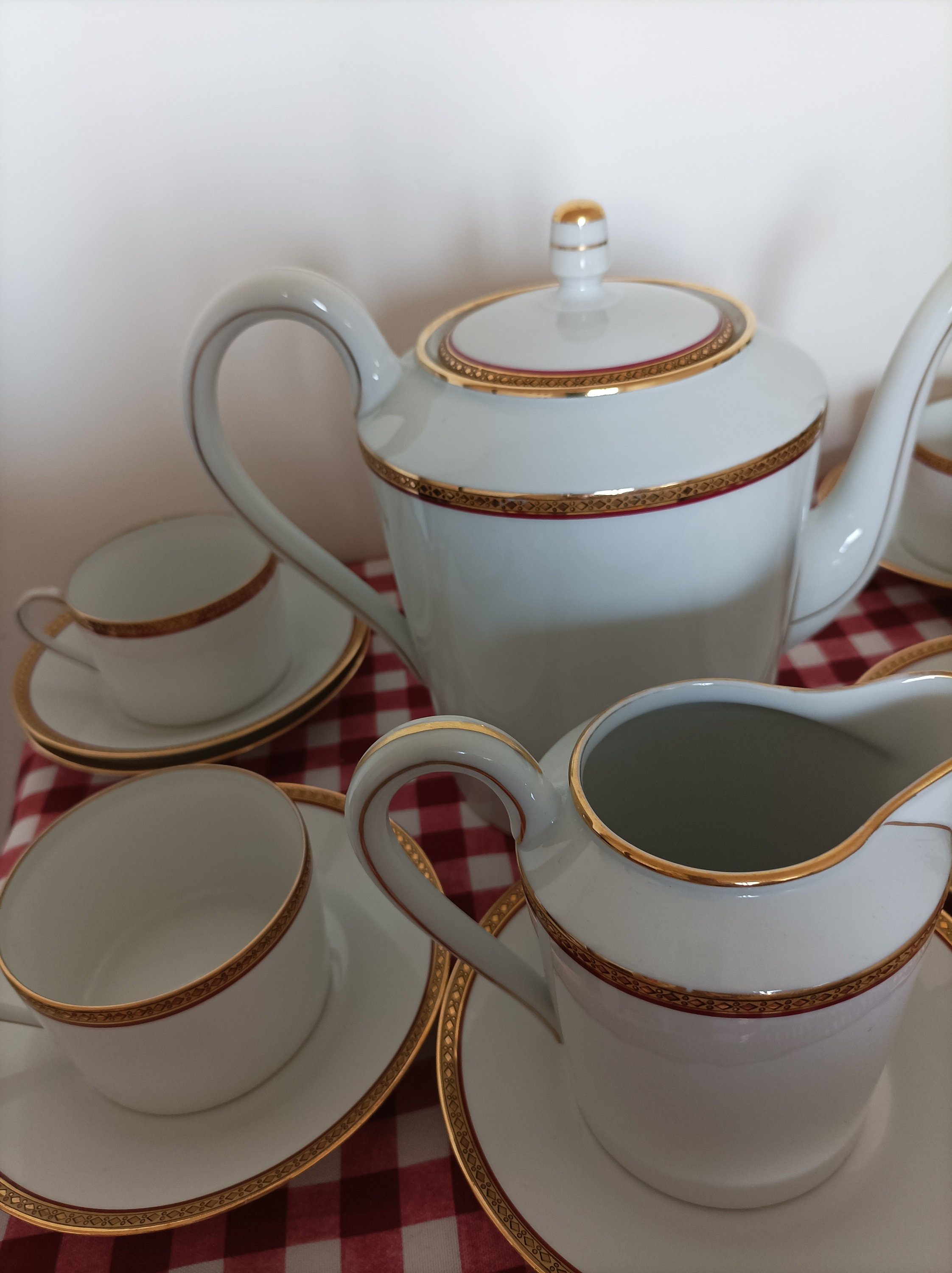 Haviland Tea Set Limoges,coffee Set Limoges Unic, 12, Rue De Paradis